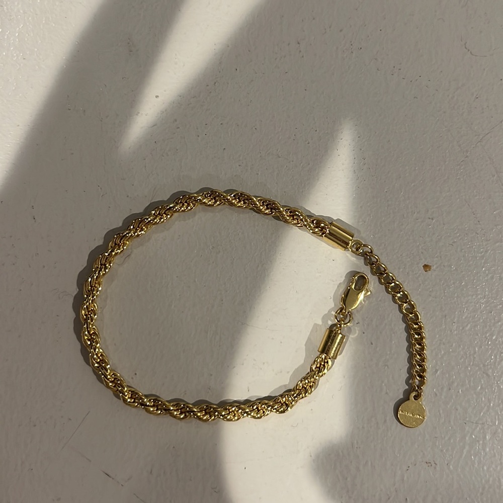 Alex and Ani gold bracelet